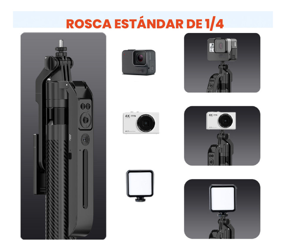 Trípode 170 Cm Inteligente Fino Para Celular