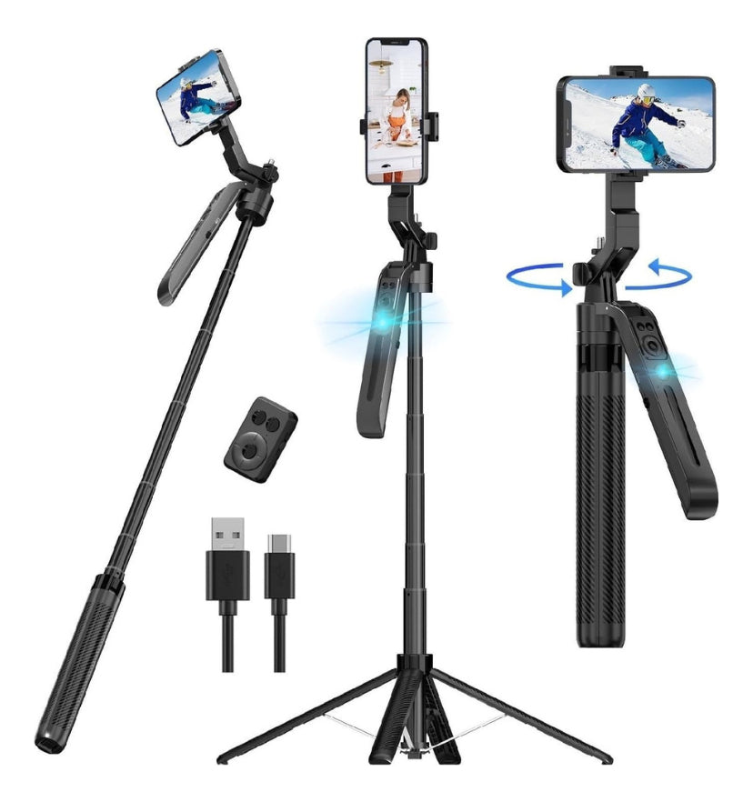 Trípode 170 Cm Inteligente Fino Para Celular