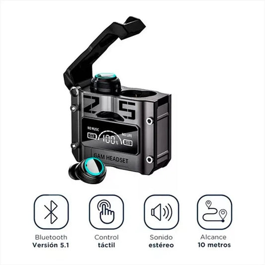 AUDIFONOS INALAMBRICOS TODO CELULAR M5 INCLUYE POWER BANK